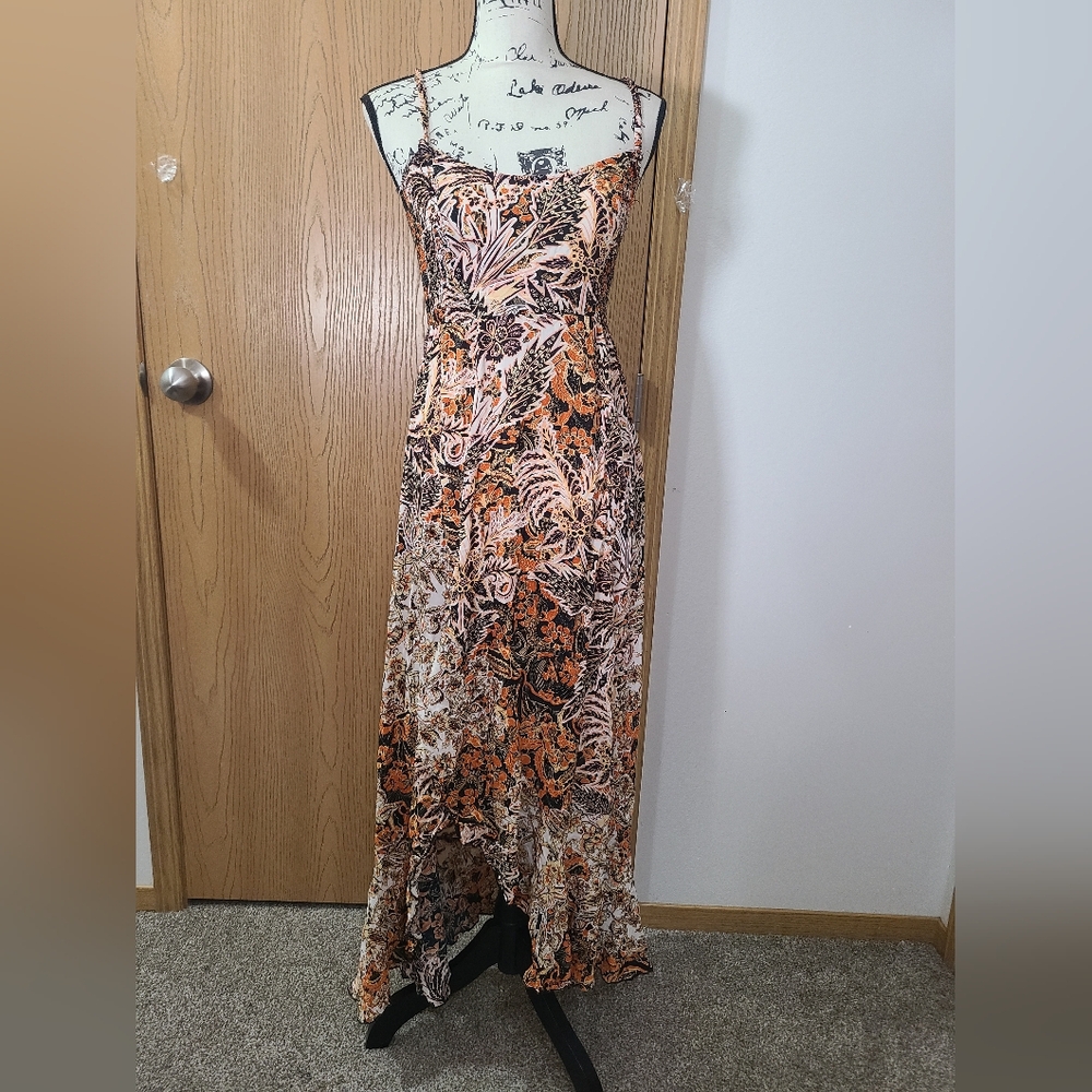 Free People Floral Maxi Dress